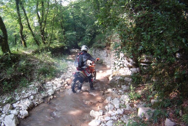 Enduro Tour Italien Marco Straubel