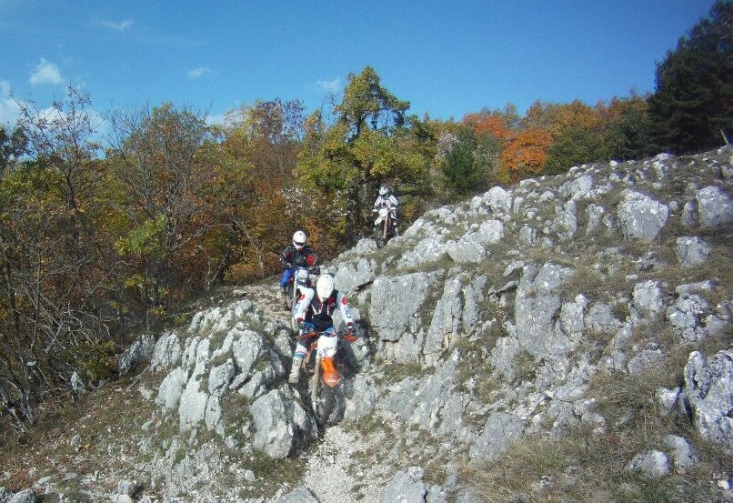 Enduro Tour Italien Marco Straubel